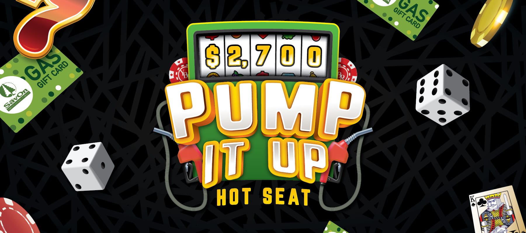 $2,700 Pump It Up Hot Seat