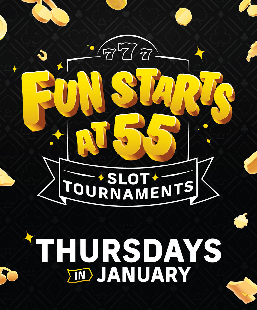 Fun Starts at 55 Slot Tournament