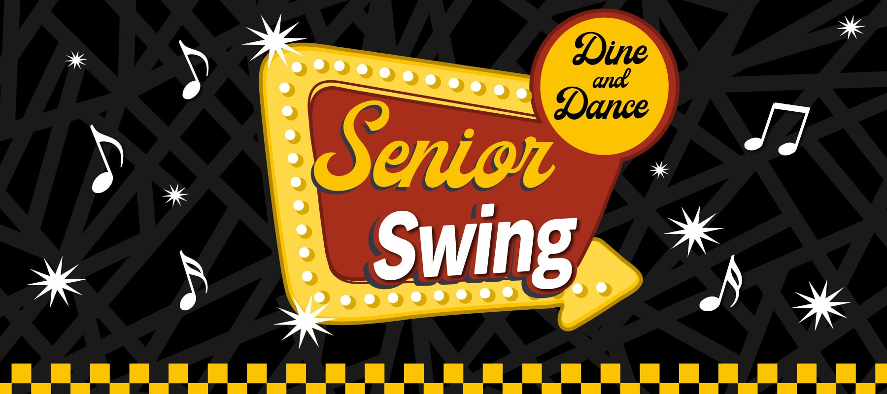 senior swing dine and dance promotion
